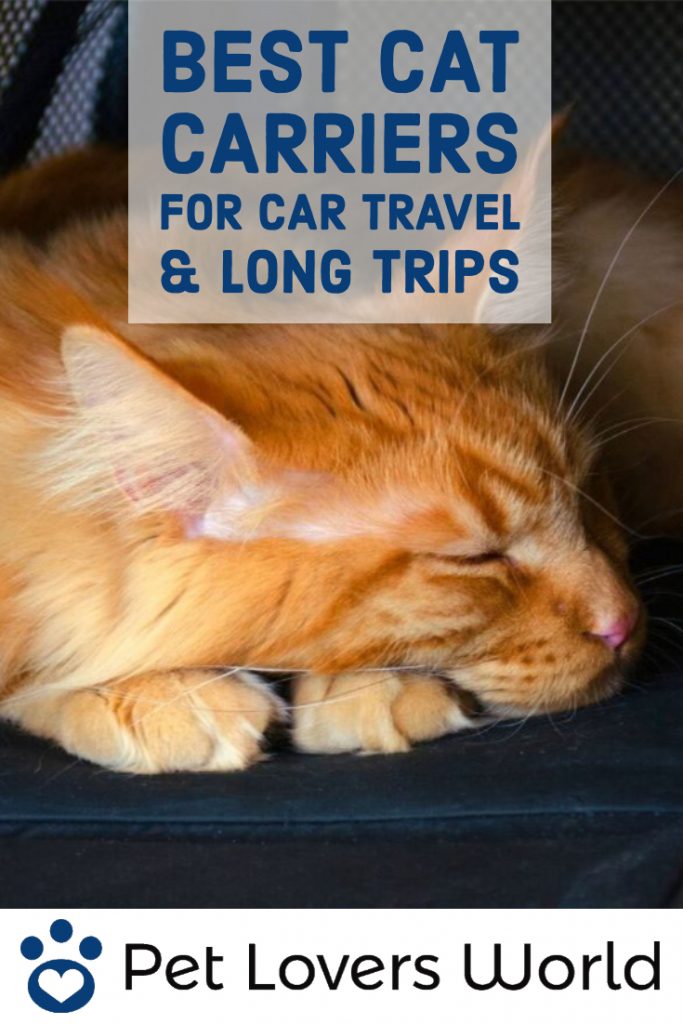 Best Cat Carrier For Long Car Trips Reviews Pinterest Image