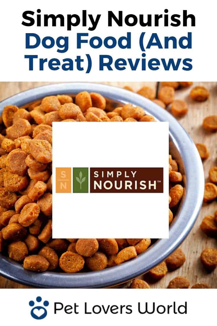 Simply Nourish Dog Food Reviews Pinterest Image